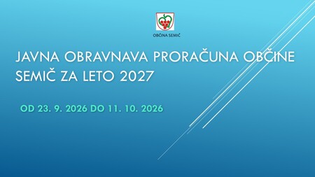 Javna obravnava proračuna 2027