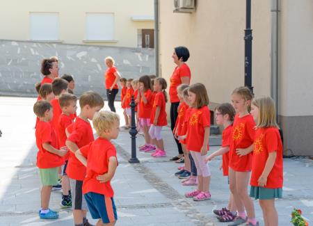 Mini maturanti na obisku pri županji