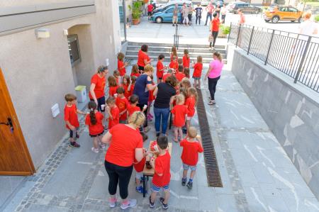 Mini maturanti na obisku pri županji