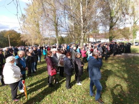 Spominska slovesnost Gornje Laze