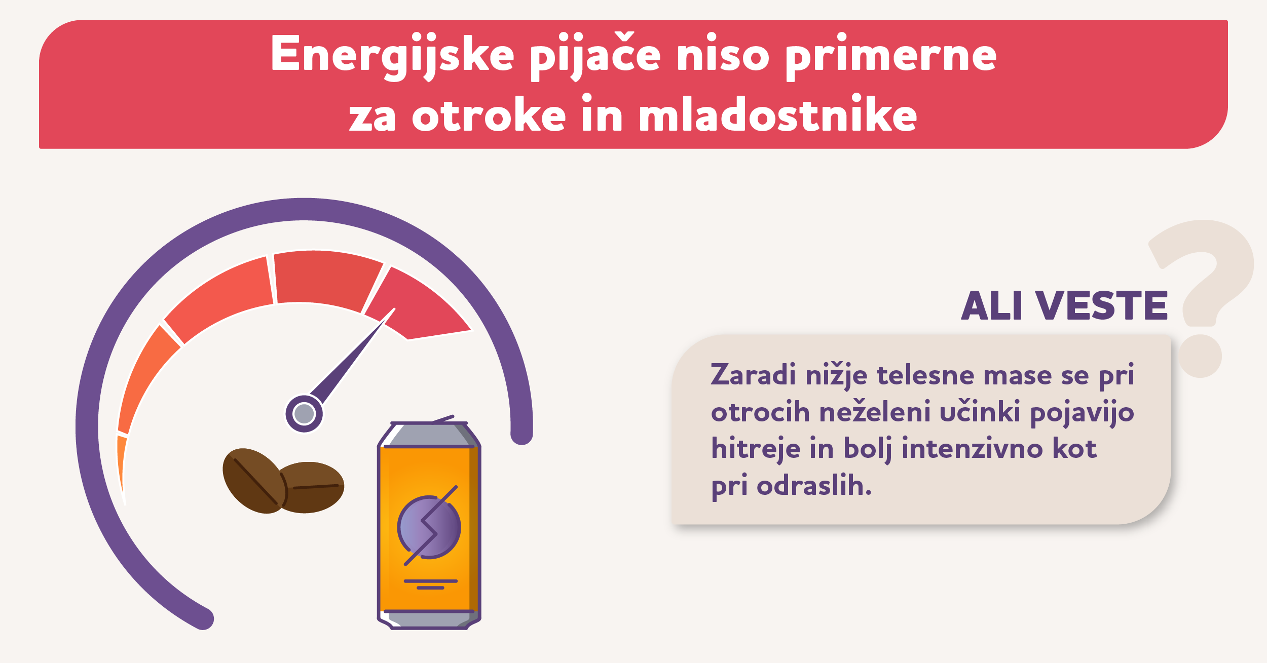 Energijske pijače - neželeni učinki