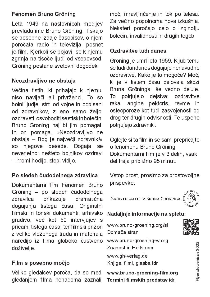 Fenomen Bruno Gr&ouml;ning